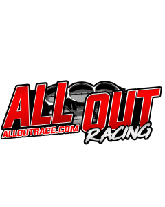 ALL OUT Racing Decal- Qty 2