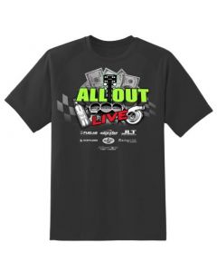 ALL OUT Live Official Event T Shirt - Men's- Style 1 
