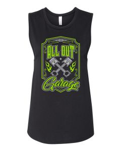 Women's ALL OUT Garage Tank- Style- 1