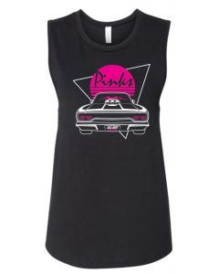 Womens Pinks Tank Top Style-1 